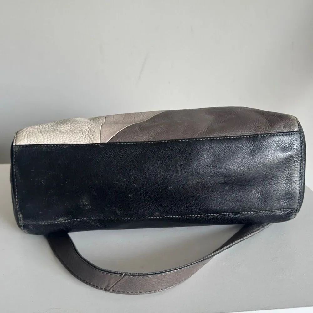 Vintage Fossil Amanda Patchwork Leather Bag Large - Picture 6 of 11